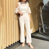 【one after another】肩リボンあきブラウス | NICE CLAUP / OLIVE des OLIVE　OUTLET | 詳細画像7 