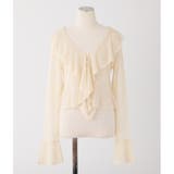 【one after another】フリルボレロカーディガン | NICE CLAUP / OLIVE des OLIVE　OUTLET | 詳細画像2 