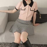 【one after another】金ボタン半袖ニット | NICE CLAUP / OLIVE des OLIVE　OUTLET | 詳細画像31 