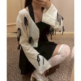 【one after another】リボンいっぱいカーディガン | NICE CLAUP / OLIVE des OLIVE　OUTLET | 詳細画像26 