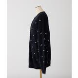 【one after another】ビジューフェザーロングカーデ | NICE CLAUP / OLIVE des OLIVE　OUTLET | 詳細画像9 