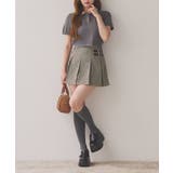 【one after another】2枚衿ケーブル半袖ニット | NICE CLAUP / OLIVE des OLIVE OUTLET | 詳細画像24