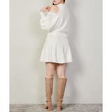 【one after another】2way肩あきシャギーニット | NICE CLAUP / OLIVE des OLIVE OUTLET | 詳細画像5