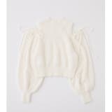 【one after another】2way肩あきシャギーニット | NICE CLAUP / OLIVE des OLIVE OUTLET | 詳細画像1