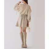 【one after another】2way肩あきシャギーニット | NICE CLAUP / OLIVE des OLIVE OUTLET | 詳細画像16