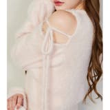 【one after another】2way肩あきシャギーニット | NICE CLAUP / OLIVE des OLIVE OUTLET | 詳細画像10