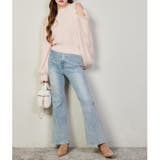 【one after another】2way肩あきシャギーニット | NICE CLAUP / OLIVE des OLIVE OUTLET | 詳細画像11