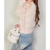 【one after another】2way肩あきシャギーニット | NICE CLAUP / OLIVE des OLIVE OUTLET | 詳細画像8