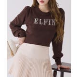 【one after another】キラキラビジューロゴニット | NICE CLAUP / OLIVE des OLIVE　OUTLET | 詳細画像21 