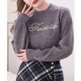 【one after another】ロゴアソートニット | NICE CLAUP / OLIVE des OLIVE OUTLET | 詳細画像1