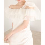 アイボリー | 【one after another】セットで着れる/ワンショルリボントップス | NICE CLAUP / OLIVE des OLIVE OUTLET