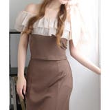 ブラウン | 【one after another】セットで着れる/ワンショルリボントップス | NICE CLAUP / OLIVE des OLIVE OUTLET