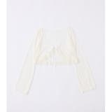 【one after another】レースカーディガン | NICE CLAUP / OLIVE des OLIVE　OUTLET | 詳細画像2 