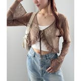 モカ | 【one after another】レースカーディガン | NICE CLAUP / OLIVE des OLIVE　OUTLET