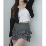 【one after another】レース付きカットカーディガン | NICE CLAUP / OLIVE des OLIVE　OUTLET | 詳細画像29 