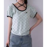 【one after another】ホルターネック配色ドットトップス | NICE CLAUP / OLIVE des OLIVE　OUTLET | 詳細画像32 