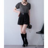 【one after another】ホルターネック配色ドットトップス | NICE CLAUP / OLIVE des OLIVE　OUTLET | 詳細画像17 