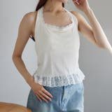 アイボリー | 【one after another】裾レースホルターネックインナー | NICE CLAUP / OLIVE des OLIVE OUTLET