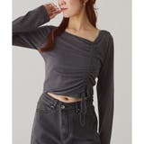 チャコール | 【one after another】インナーセットドロストトップス | NICE CLAUP / OLIVE des OLIVE OUTLET