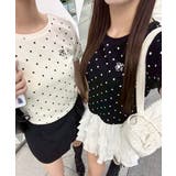 【one after another】ワンポイント刺繍ドットTシャツ | NICE CLAUP / OLIVE des OLIVE OUTLET | 詳細画像21