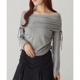 グレー | 【one after another】オフショルトップス | NICE CLAUP / OLIVE des OLIVE OUTLET