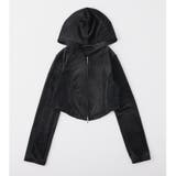 サイドレースベロアパーカー | NICE CLAUP / OLIVE des OLIVE　OUTLET | 詳細画像9 