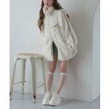 リボンボアブルゾン | NICE CLAUP / OLIVE des OLIVE　OUTLET | 詳細画像7 