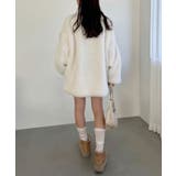 リボンボアブルゾン | NICE CLAUP / OLIVE des OLIVE　OUTLET | 詳細画像11 
