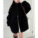 リボンボアブルゾン | NICE CLAUP / OLIVE des OLIVE　OUTLET | 詳細画像26 