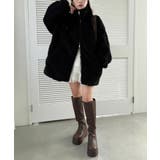 リボンボアブルゾン | NICE CLAUP / OLIVE des OLIVE　OUTLET | 詳細画像29 