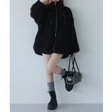 【one after another】リボンボアブルゾン | NICE CLAUP / OLIVE des OLIVE　OUTLET | 詳細画像12 