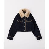 【one after another】襟ファー配色ジャケット | NICE CLAUP / OLIVE des OLIVE　OUTLET | 詳細画像12 