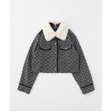 【one after another】襟ファー配色ジャケット | NICE CLAUP / OLIVE des OLIVE　OUTLET | 詳細画像18 