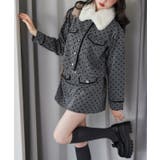 【one after another】襟ファー配色ジャケット | NICE CLAUP / OLIVE des OLIVE　OUTLET | 詳細画像19 