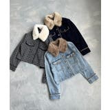 【one after another】襟ファー配色ジャケット | NICE CLAUP / OLIVE des OLIVE　OUTLET | 詳細画像25 