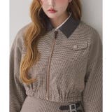 【one after another】配色衿バーンジャケット | NICE CLAUP / OLIVE des OLIVE　OUTLET | 詳細画像10 