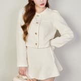 ノーカラーツイードジャケット | NICE CLAUP / OLIVE des OLIVE OUTLET | 詳細画像27