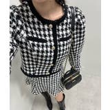 ノーカラーツイードジャケット | NICE CLAUP / OLIVE des OLIVE OUTLET | 詳細画像1