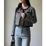 ノーカラーツイードジャケット | NICE CLAUP / OLIVE des OLIVE OUTLET | 詳細画像28