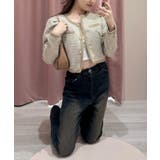 ノーカラーツイードジャケット | NICE CLAUP / OLIVE des OLIVE OUTLET | 詳細画像33