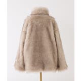 【one after another】ミドルフェイクファージャケット | NICE CLAUP / OLIVE des OLIVE　OUTLET | 詳細画像23 