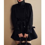 ブラック | 【one after another】ミドルコート | NICE CLAUP / OLIVE des OLIVE　OUTLET