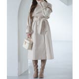 アイボリー | 【one after another】ロングコート | NICE CLAUP / OLIVE des OLIVE　OUTLET