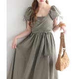 カーキ | 【one after another】ブラウスセットワンピ | NICE CLAUP / OLIVE des OLIVE　OUTLET