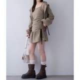 【one after another】サイドドロストチュニック | NICE CLAUP / OLIVE des OLIVE　OUTLET | 詳細画像14 