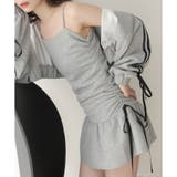 グレー | 【one after another】サイドドロストチュニック | NICE CLAUP / OLIVE des OLIVE　OUTLET