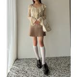 【one after another】肩リボン裾プリーツジャンスカ | NICE CLAUP / OLIVE des OLIVE OUTLET | 詳細画像25