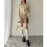 【one after another】肩リボン裾プリーツジャンスカ | NICE CLAUP / OLIVE des OLIVE OUTLET | 詳細画像26