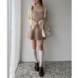 【one after another】肩リボン裾プリーツジャンスカ | NICE CLAUP / OLIVE des OLIVE OUTLET | 詳細画像29