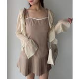 【one after another】肩リボン裾プリーツジャンスカ | NICE CLAUP / OLIVE des OLIVE OUTLET | 詳細画像30